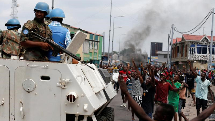El Gobierno de Joseph Kabila arrojó la Guardia Republicana con armamento de guerra a los civiles que protestan por su salida del poder.