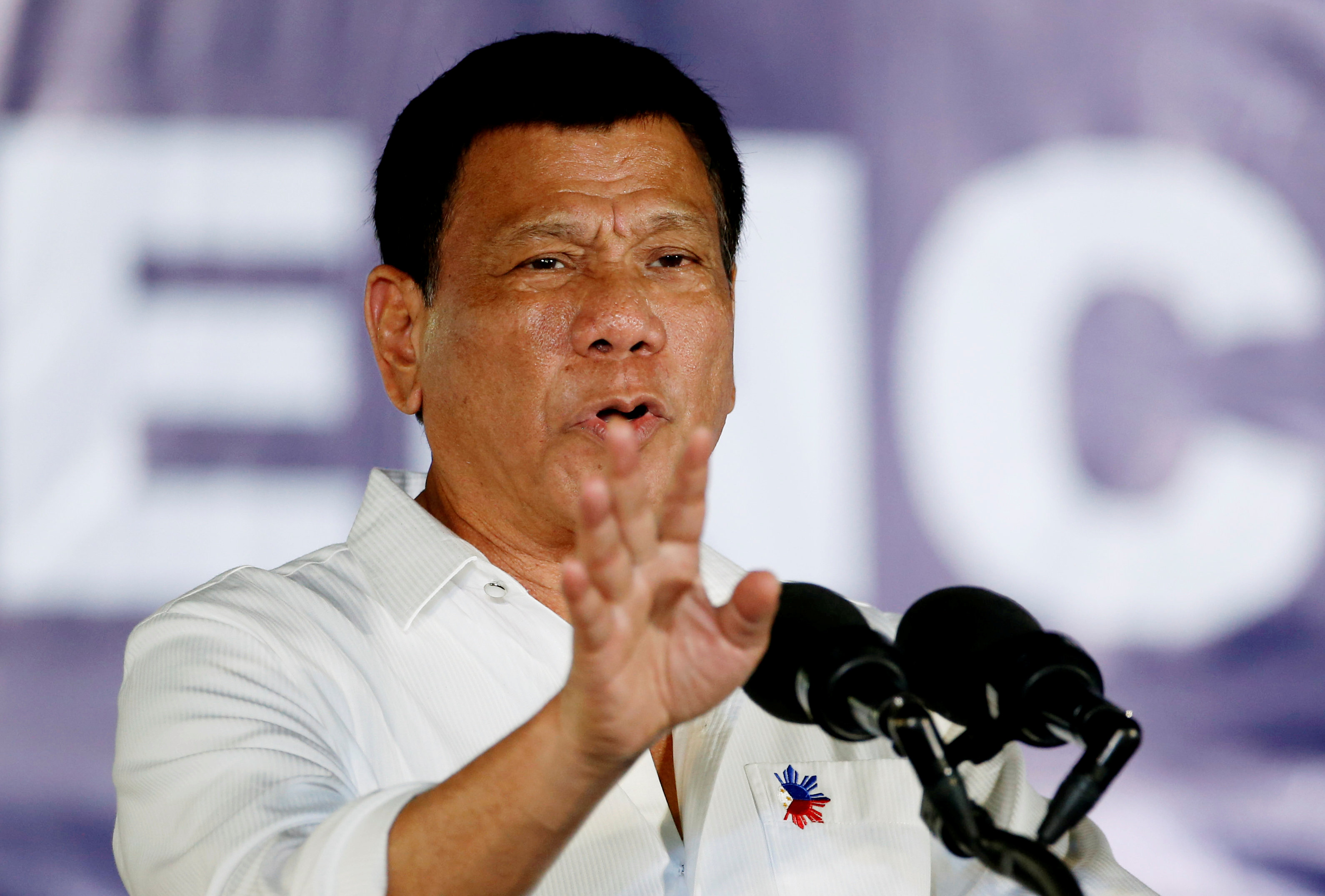 Pese a las críticas, Duterte conserva un apoyo del 63 por ciento en las últimas encuestas.