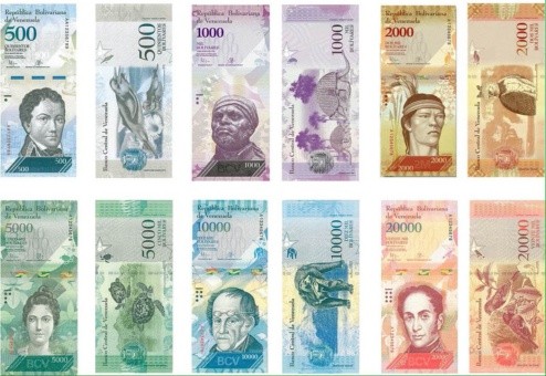 El billete de 500 bolívares será el primero en entrar en circulación.