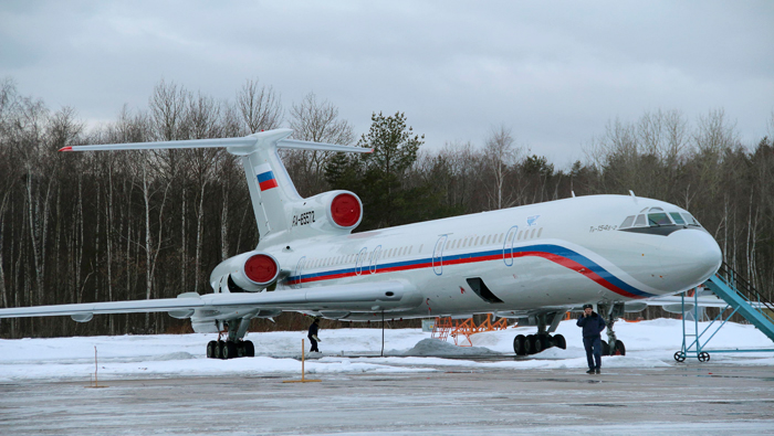 El TU-154 tenía a Siria como destino.