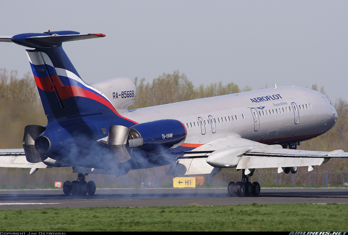 Vuelos de los aviones del tipo Tu-154 están suspendidos hasta conocer las causas del accidente ocurrido sobre el Mar Negro.