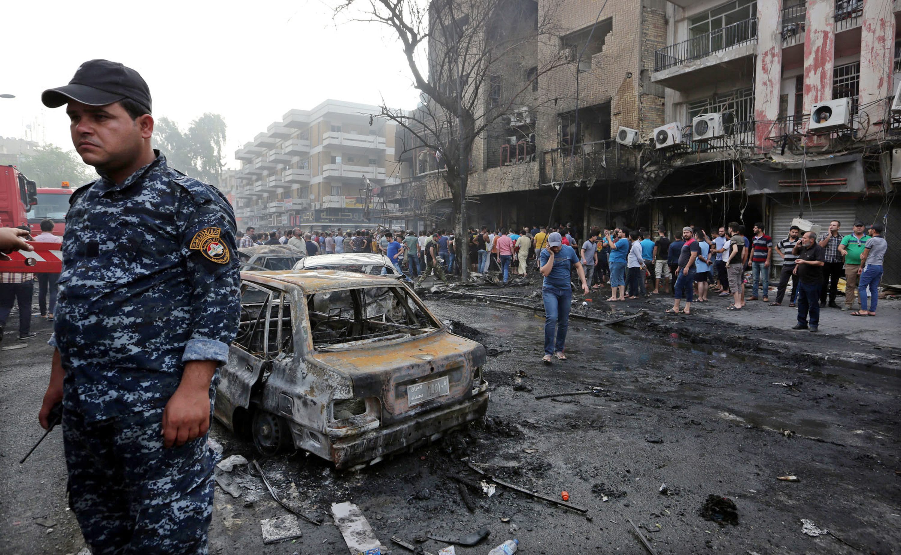 Se produjo un día después del doble atentado con bomba que causó al menos 28 muertos en el centro de Bagdad.