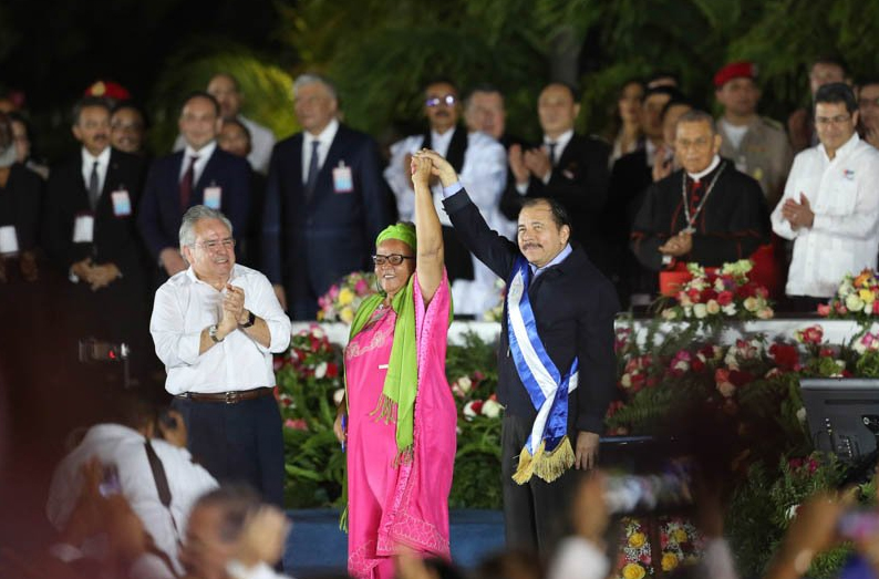 Este es el cuarto mandato presidencial de Ortega y el tercero consecutivo.