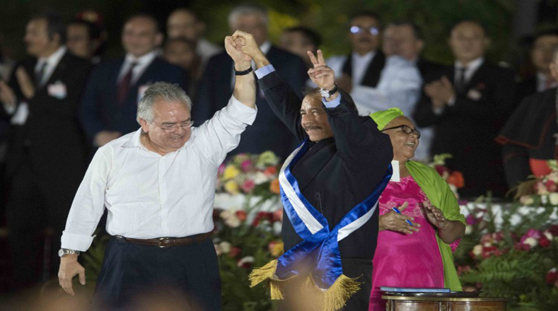 Daniel Ortega asumió su cuarto mandato presidencial y el tercero consecutivo.
