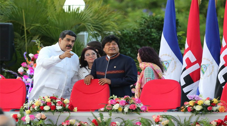El mandatario venezolano Nicolás Maduro felicitó al pueblo de Nicaragua por consolidar la paz y la Revolución con la reelección del presidente Ortega.