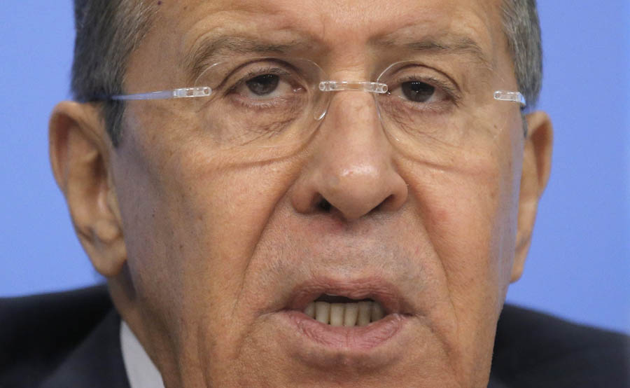 Canciller Serguei Lavrov ofreció la conferencia de prensa anual sobre diplomacia rusa y la política exterior.