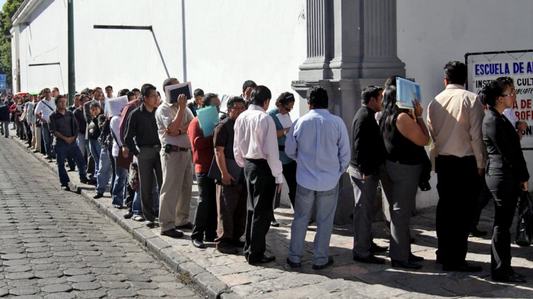 Sigue subiendo el desempleo en Argentina.