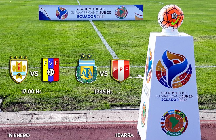 El vigésimo octavo campeonato Sudamericano Sub-20 Ecuador 2017 continúa este jueves con los partidos del grupo B.