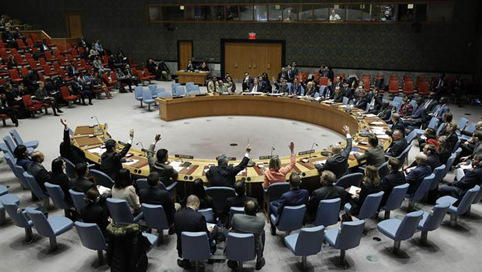 El Consejo de Seguridad de la ONU había manifestado su apoyo al cambio de poder.
