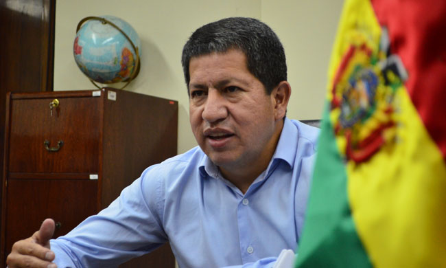 Ministro boliviano de Hidrocarburos y Energías, Luis Alberto Sánchez, recibió la invitación oficial para que Bolivia participe en el foro energético de Berlín.