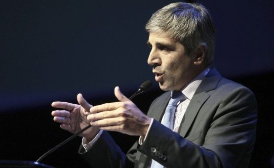Luis Caputo, ministro de Finanzas de Argentina. 