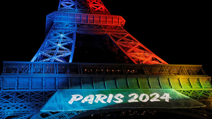 La Torre Eiffel forma parte de la campaña París 2024.