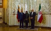  Delcy Rodríguez se reunió con el canciller iraní Javad Zarif para revisar los avances de estabilización del precio del petróleo.