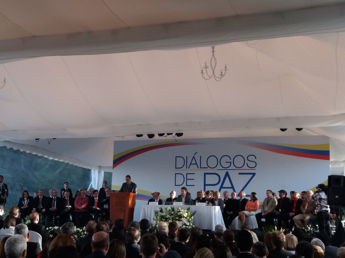 El Gobierno de Juan Manuel Santos y el ELN iniciaron este martes en Quito los diálogos de paz.