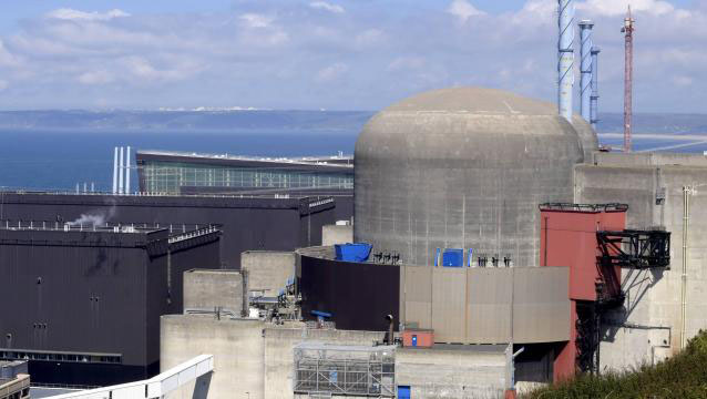El estallido ocurrió en la central nuclear de Flamanville.