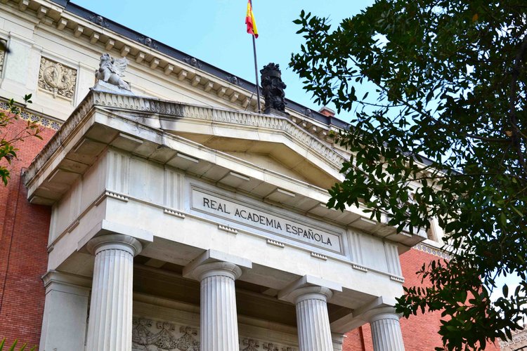 Edificio sede de la Real Academia Española.