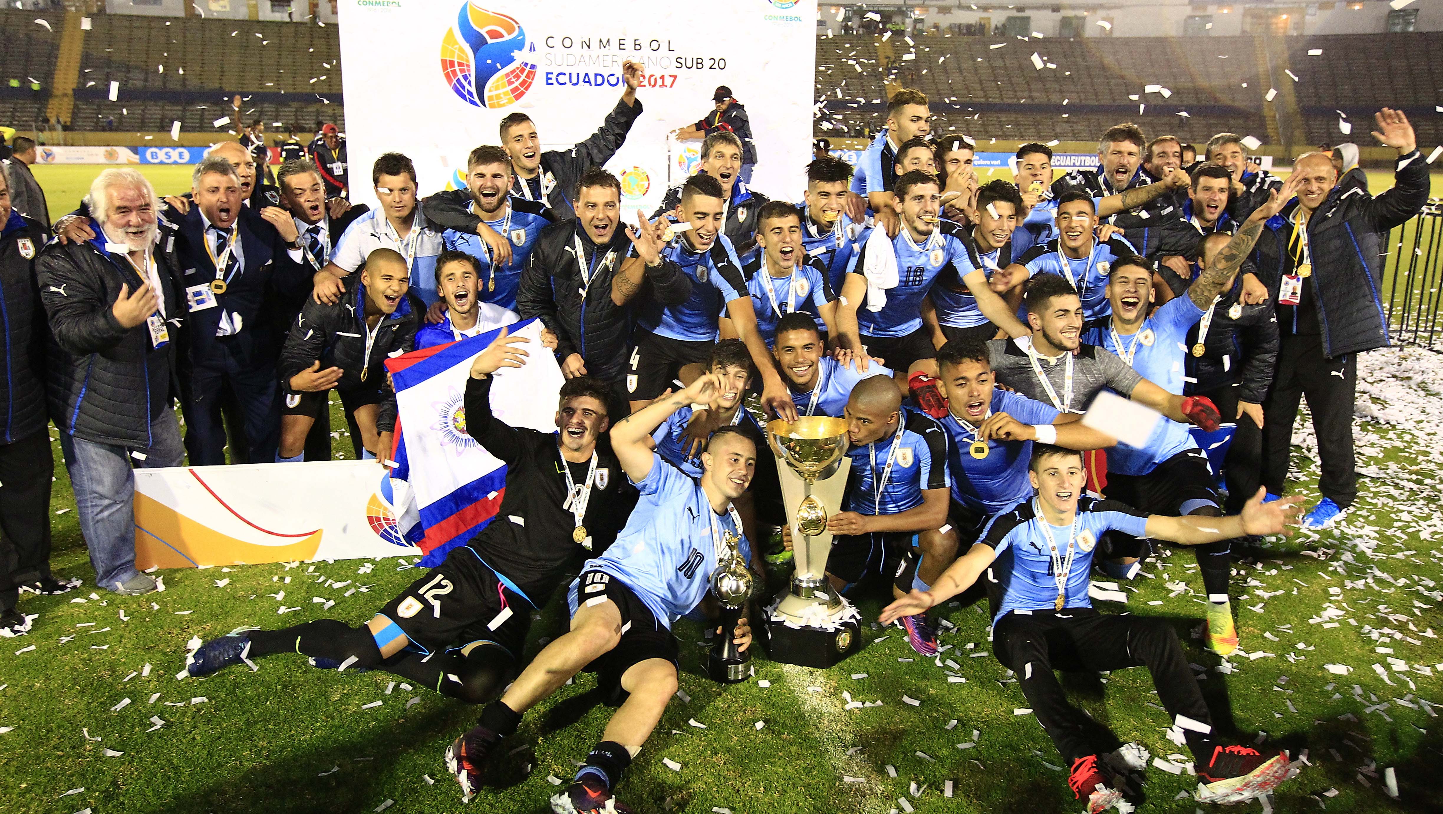 Luego de casi 40 años de espera, Uruguay obtuvo el campeonato sub-20.
