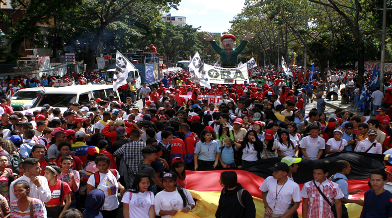 Marcha en Caracas honró el coraje de la juventud venezolana
