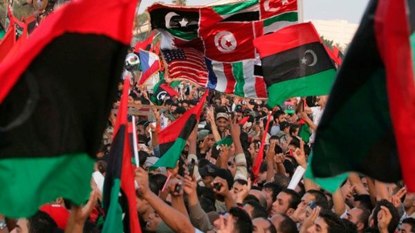 Las protestas en Libia fueron impulsadas por Estados Unidos y la OTAN.