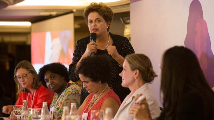 Rousseff aseguró que la democracia en Brasil ha sido corrompida.