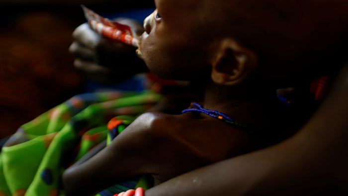 Las guerras y los conflictos en territorios del continente africano, son las principales causas de la hambruna que afectan a miles de niños en la región.