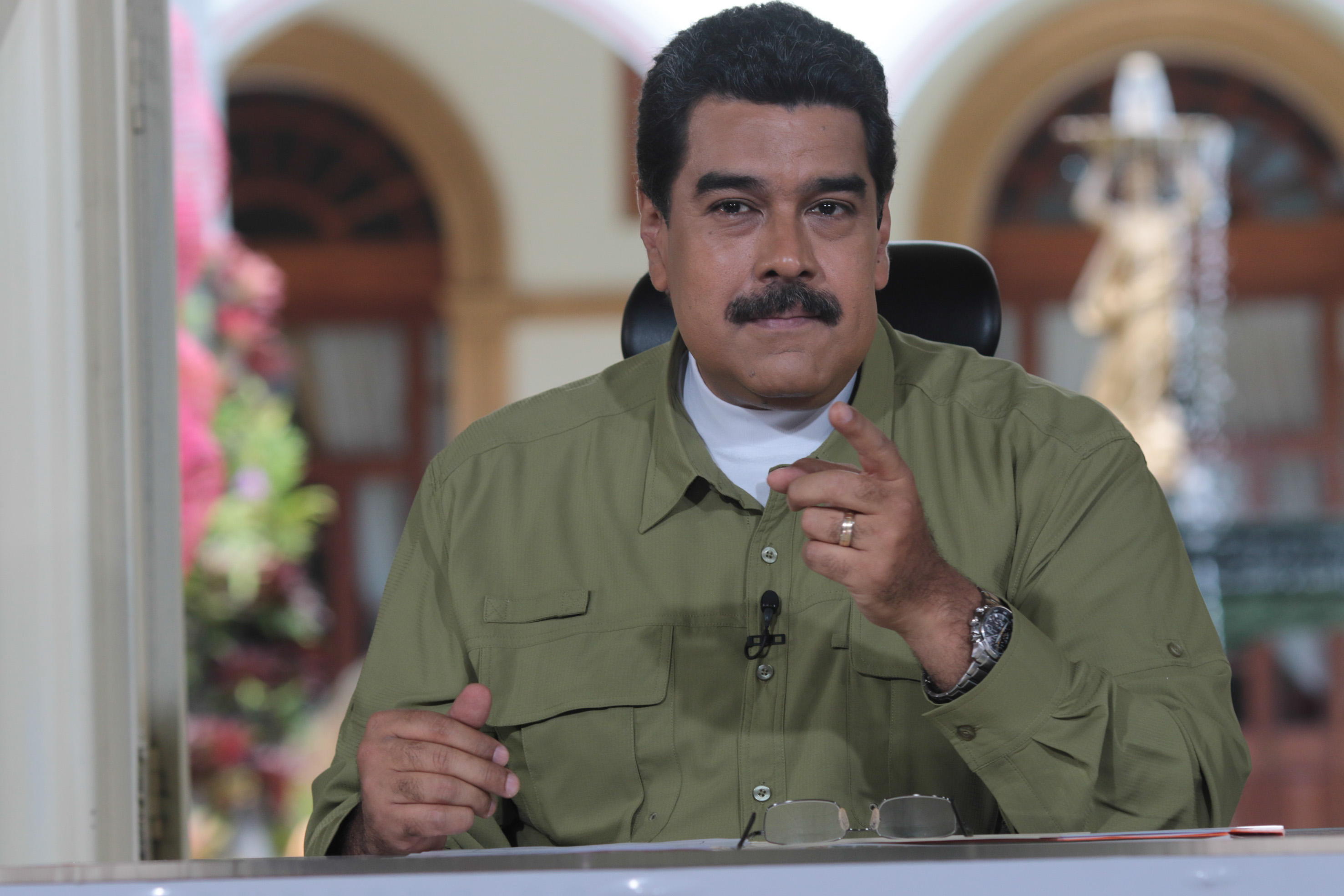 Presidente Nicolas Maduro Busca concenso