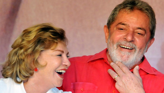 Lula le prometió a su compañera y madre de sus cuatro hijos continuar 