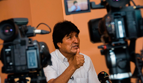 Morales se mostró seguro de que los pueblos que ya están sufriendo los gobiernos de derecha, harán triunfar nuevamente a los movimientos políticos progresistas.