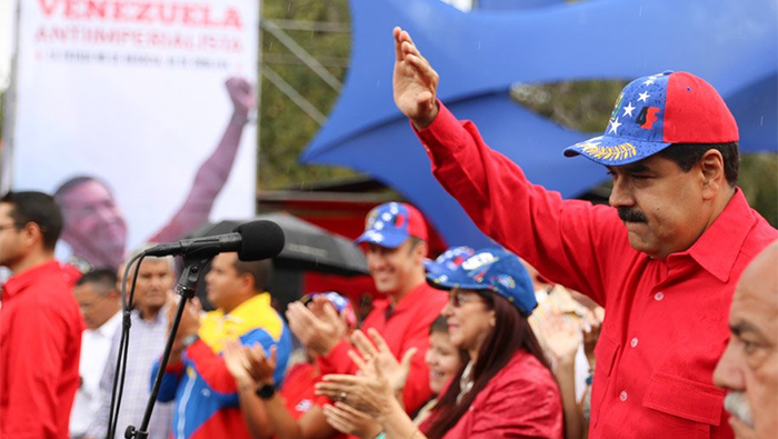 El pueblo venezolano expresa su rechazo a cualquier injerencia extranjera y ataques a la patria.