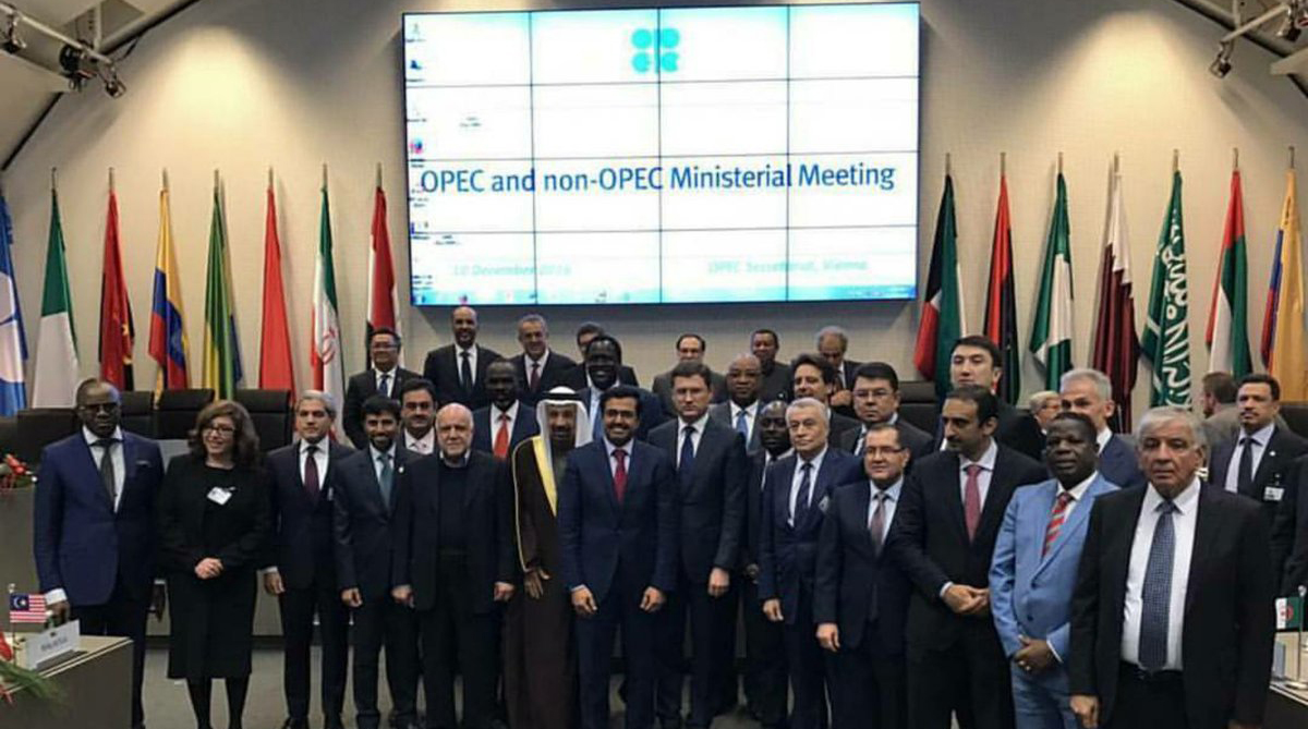 La próxima reunión conjunta de ministros de petróleo y energía de la Opep será el 27 de marzo.