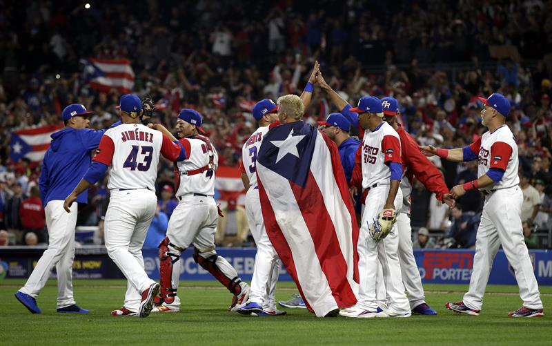 Puerto Rico sigue imbatible en el Clásico Mundial de béisbol.
