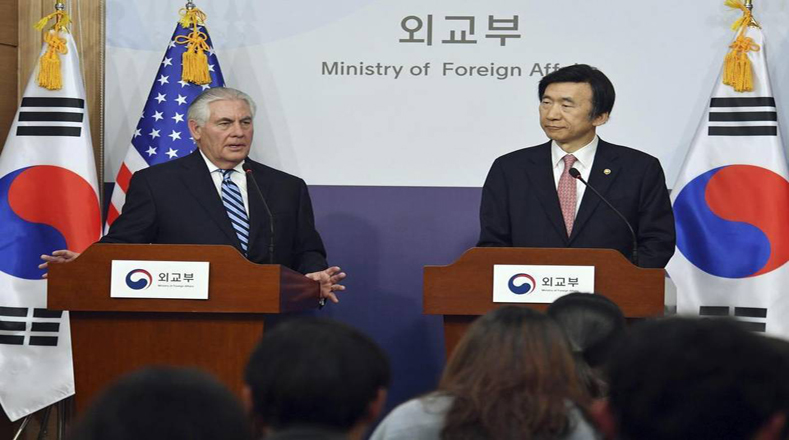 Washington despliegó desde el pasado 6 de marzo un escudo antimisil en Corea del Sur.