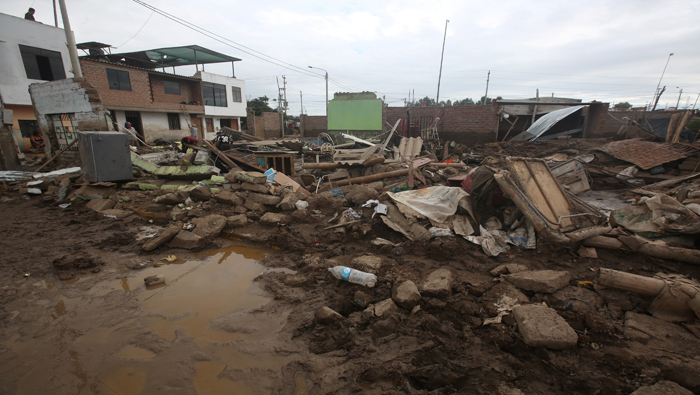 En lo que va de año, 75 personas han perdido la vida en Perú por las intensas precipitaciones.