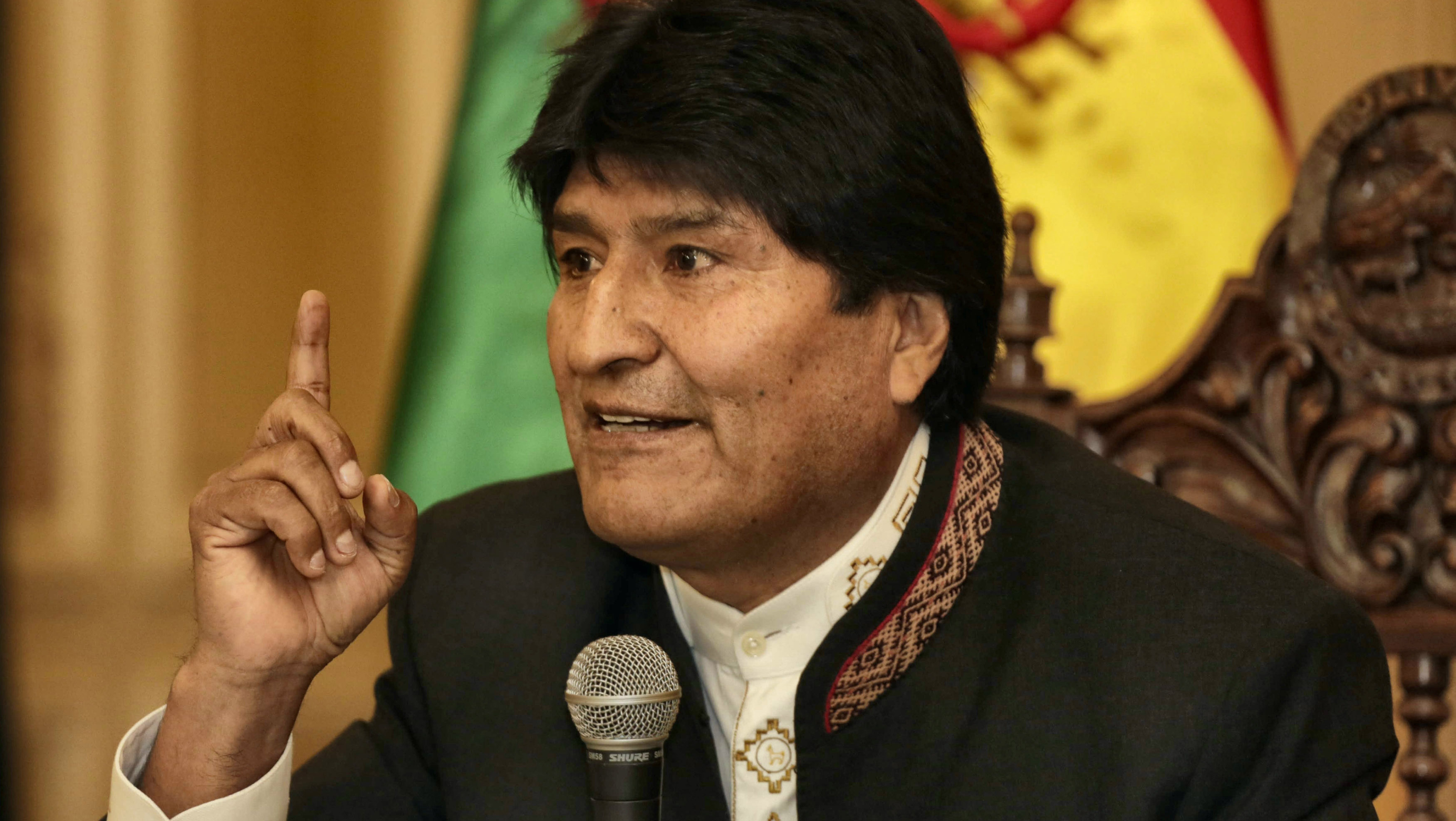 Una vez más el presidente de Bolivia aboga por la autodeterminación de los pueblos.
