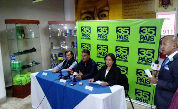 La secretaria general de Alianza PAIS declaró que exigirán disculpas públicas a Guillermo Lasso.