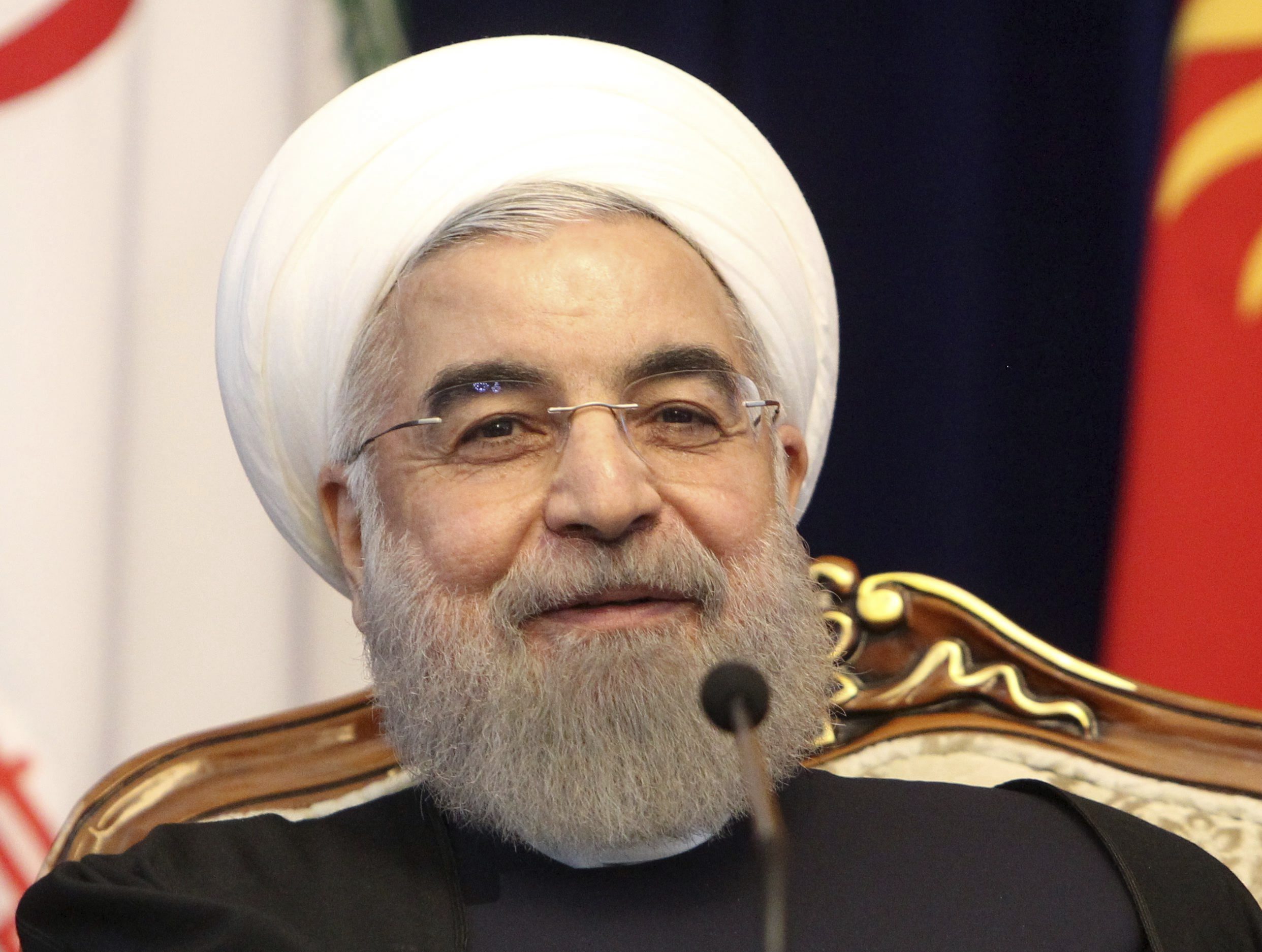 El mandatario iraní denunció que Estados Unidos viola el derecho internacional y apoya a los terroristas. 