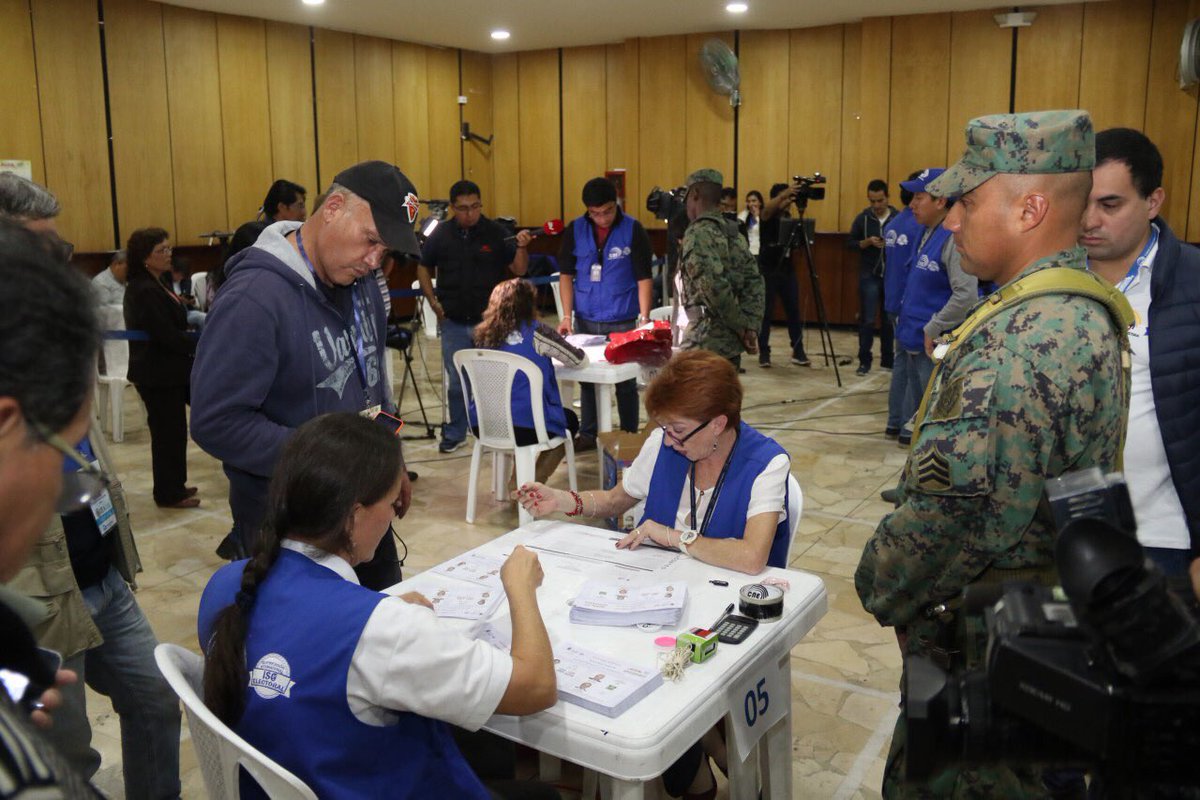 Recuento de votos del CNE en Pichincha ratifica los resultados electorales