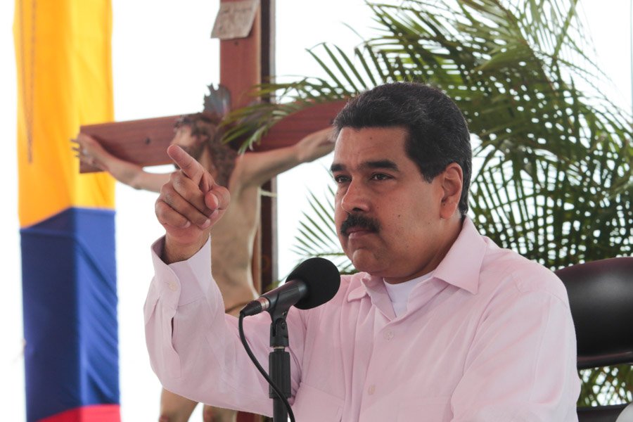 Maduro hizo un llamado al pueblo venezolano y a la solidaridad mundial para rechazar este plan intervencionista