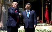 Los mandatarios de Estados Unidos (Donald Trump, izquierda) y China (Xi Jinping, derecha) tuvieron una primera reunión formal en la residencia privada de Trump en Florida.