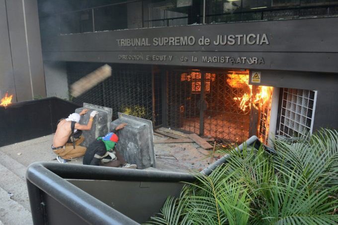 Los daños materiales ocasionados por la oposición venezolana se calculan en 15 millones de bolívares.