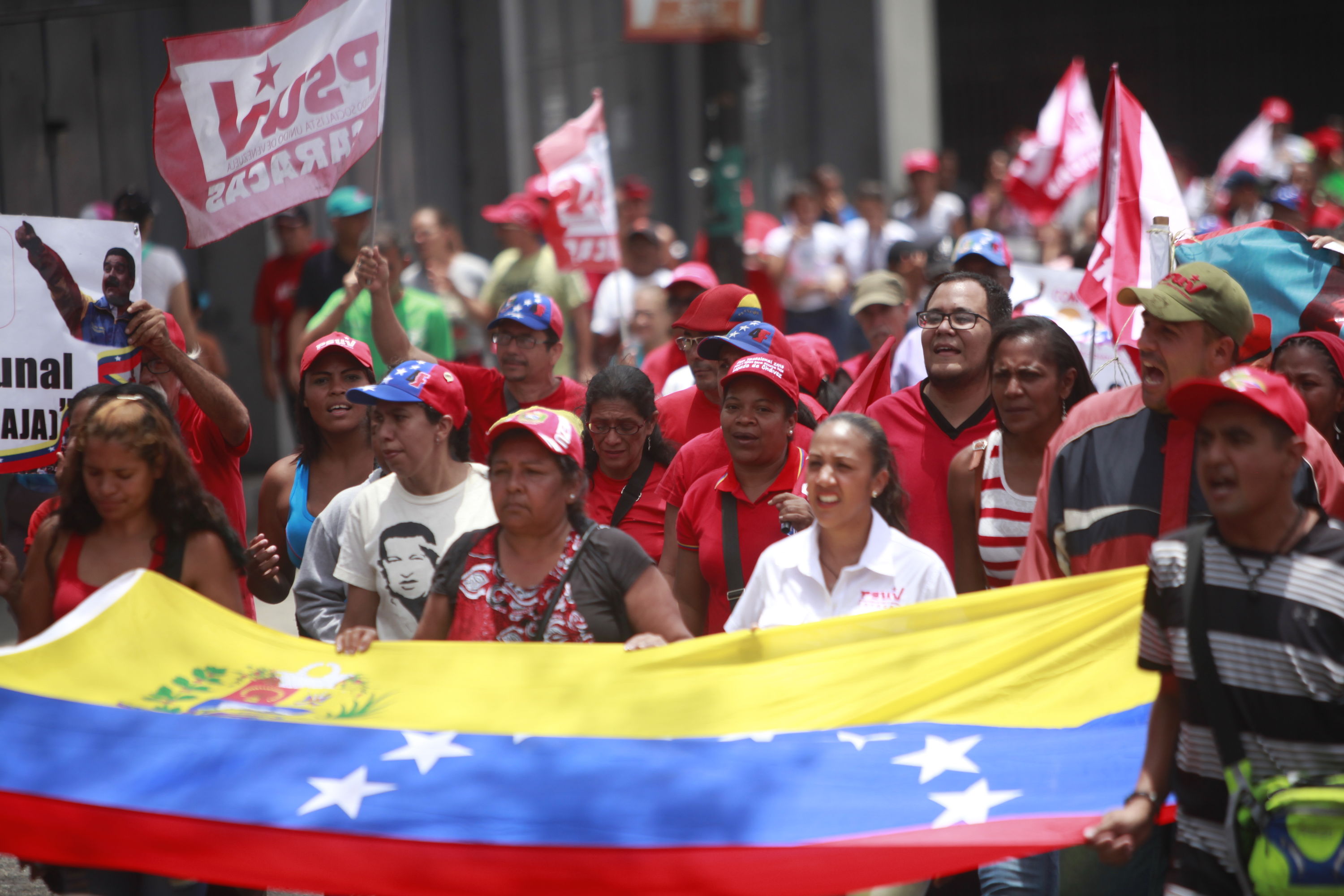 El vicepresidente venezolano indicó que la movilización partirá desde las parroquias Petare, Catia, La Bandera y el 23 de Enero hasta llegar al centro de Caracas.
