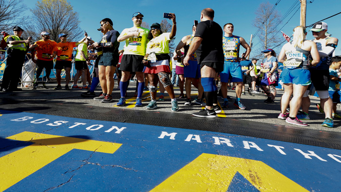 El maratón tiene representación de los 50 estados que conforman la nación americana. Igualmente 99 países también cuentan con atletas presentes en el evento.