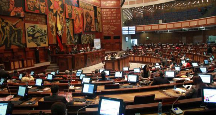 El debate se realizará el próximo miércoles en la sesión 445 de la Asamblea Nacional de Ecuador.