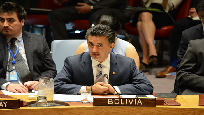 Bolivia condenó las pruebas nucleares y toda acción unilateral que atente contra la paz mundial.