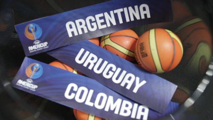 El sorteo cuenta con Colombia, Argentina y Uruguay como cabezas de serie, al ser los países anfitriones del torneo.