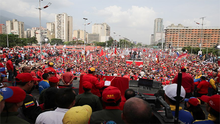 Maduro aseveró que se aplicará la justicia a los dirigentes de derecha golpistas.