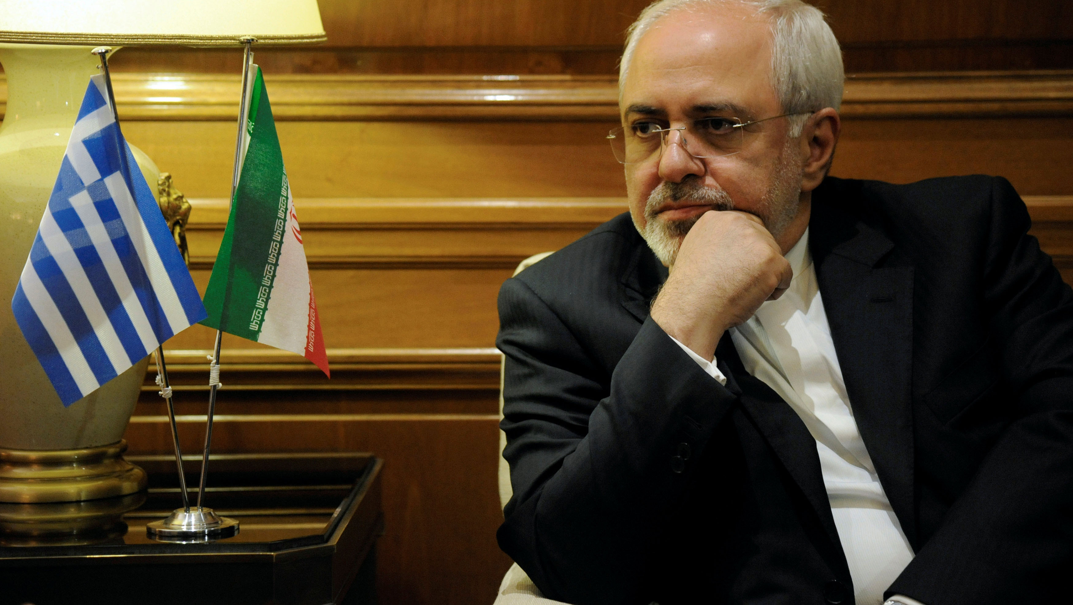 El canciller de Irán, Mohammad Javad Zarif, está en Atenas con motivo del Foro de Civilizaciones Antiguas.