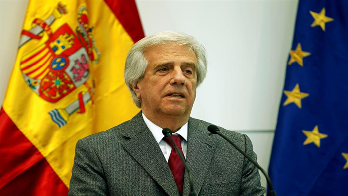 El presidente de Uruguay, Tabaré Vázquez, señaló la necesidad de respetar los asuntos internos de Venezuela.