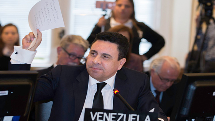 Moncada aseveró que Venezuela defenderá su autodeterminación en todos los escenarios.