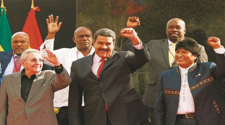 Durante la XIII Cumbre del ALBA-TCP que se desarrolló en La Habana, Cuba, el presidente boliviano destacó que esta alianza “es la gran obra que nos dejaron Hugo Chávez y Fidel Castro”.